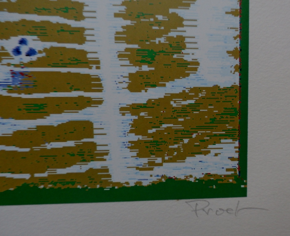 Laatste keer: Henk van der Vet - Zeefdruk - Voetballers kopen? Bied vanaf 35!