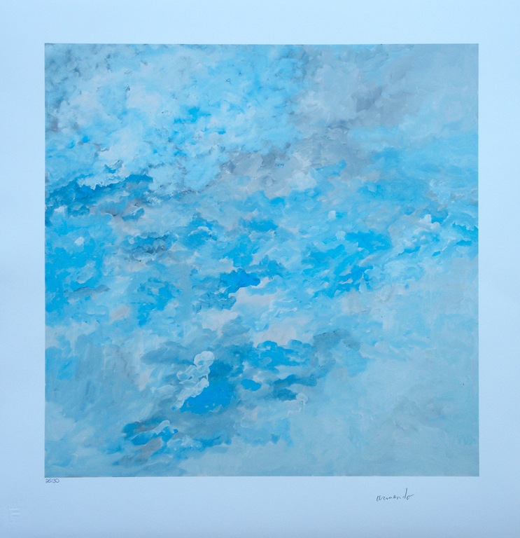 Armando - 'Wolken' - Giclee - Gesigneerde multiple - 2016 verkocht voor € 145!