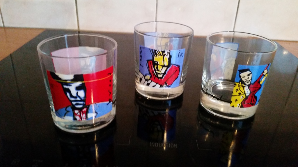 Set whisky glazen van Herman Brood  kopen? Bied vanaf 5!