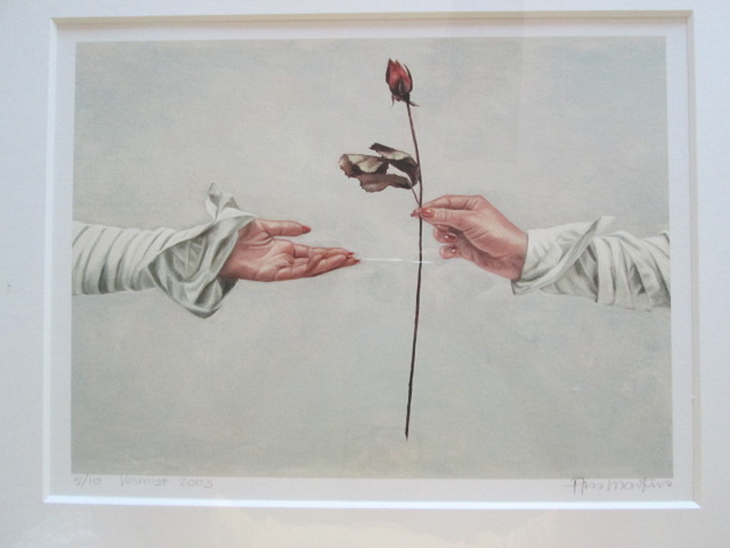 ANS MARKUS GESIGNEERDE LITHO  OPLAGE SLECHTS 10 STUKS!! kopen? Bied vanaf 200!