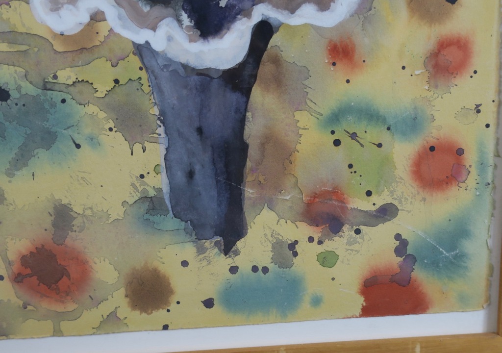 Mareike Geys: Aquarel, Paddestoelen - Ingelijst kopen? Bied vanaf 35!