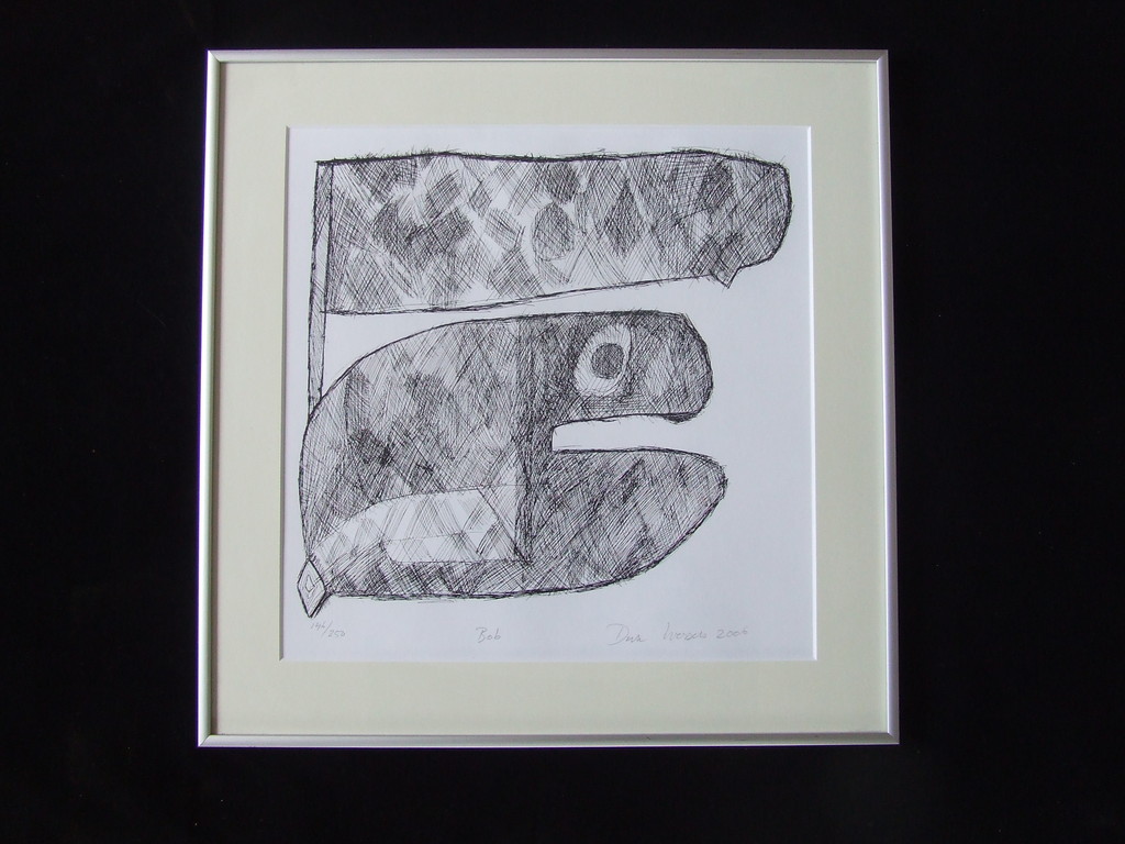 Derk Wessels - Derk Wessels: Zeefdruk,titel "Bob", 2006 kopen? Bied vanaf 30!