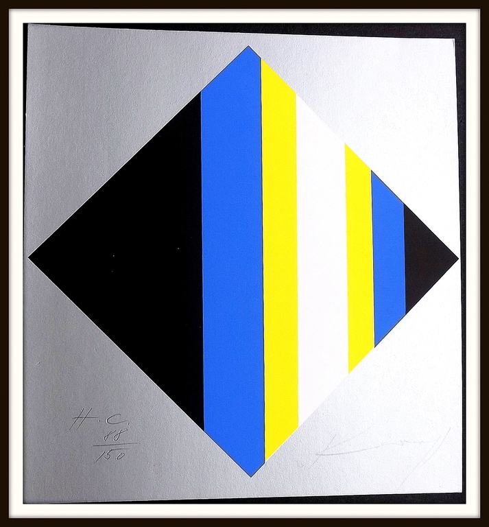 Prof. Edgar Knoop - 3x gesigneerde litho - 1985 kopen? Bied vanaf 1!