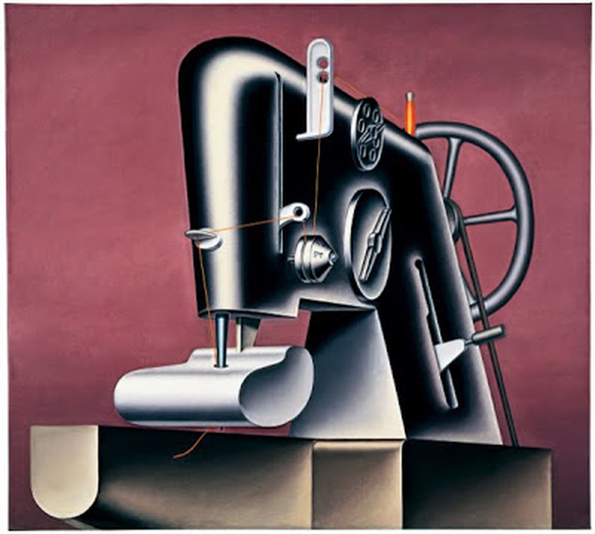 KONRAD KLAPHECK - Originele Litho uit de Derriere le Miroir 250 / 1982.&nbsp;Zeldzaam kopen? Bied vanaf 73!