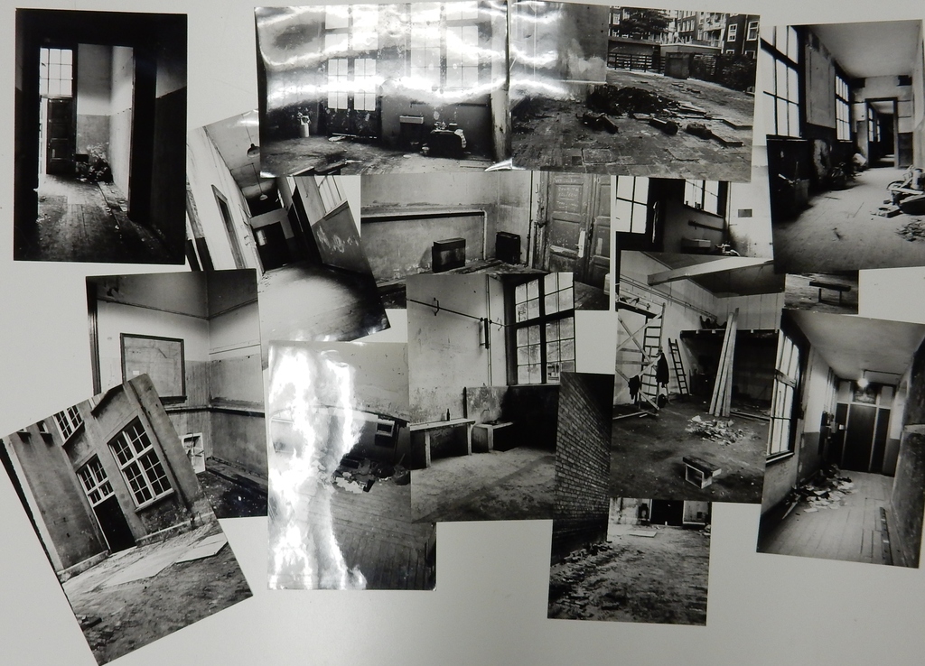 Slooppand Amsterdam - zwartwit foto - ca. 1965 - 14x kopen? Bied vanaf 1!