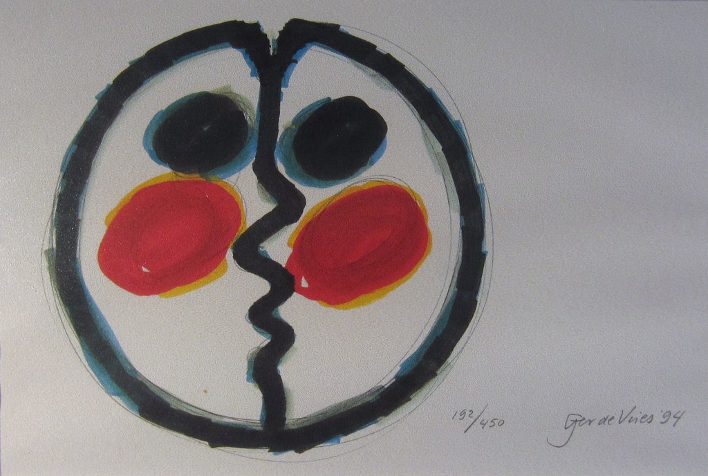 Gerard de Vries (1942) - Abstract grafiek - 1994 kopen? Bied vanaf 25!