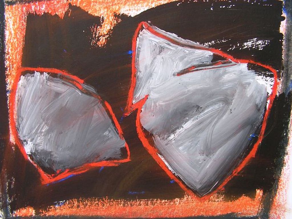 Marc Pijnappels - Abstract - Gemengde techniek op papier - gesigneerd - 1984/85 kopen? Bied vanaf 1!