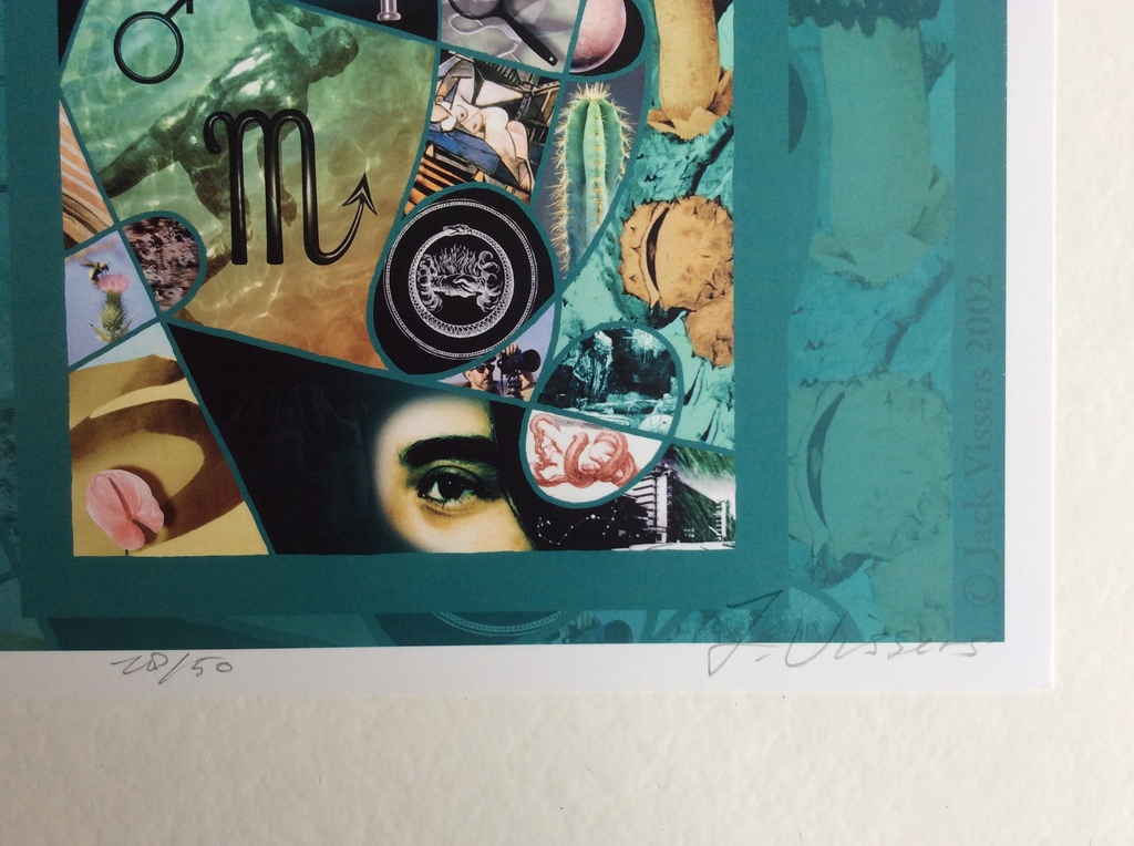 Jack Vissers - AstroArts - hand gesigneerde offset litho SCORPIO kopen? Bied vanaf 1!