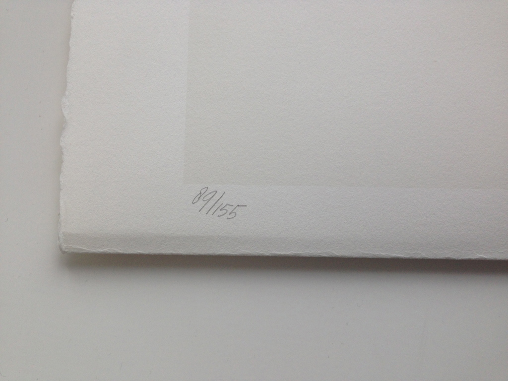 Klaas Gubbels, 1981, gesigneerd, zeefdruk, tafel & stoelen kopen? Bied vanaf 95!