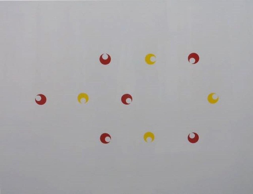 Peter Jordaan: Zeefdruk, Zonder titel II kopen? Bied vanaf 1!