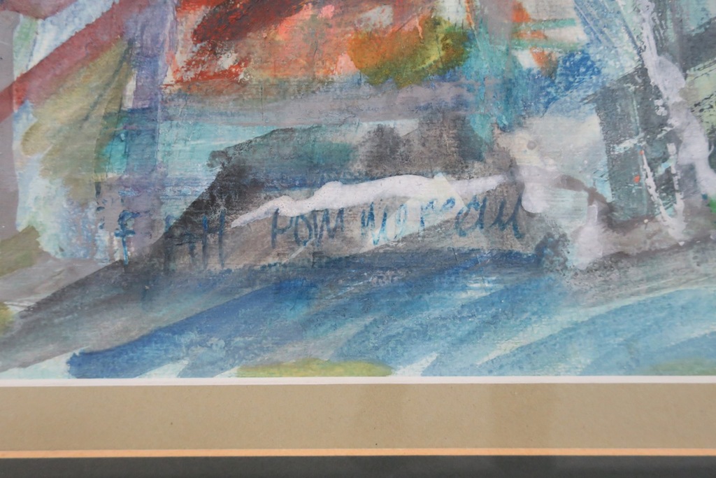 Joyce Bloem: Gouache, Pommepeau - Ingelijst kopen? Bied vanaf 1!