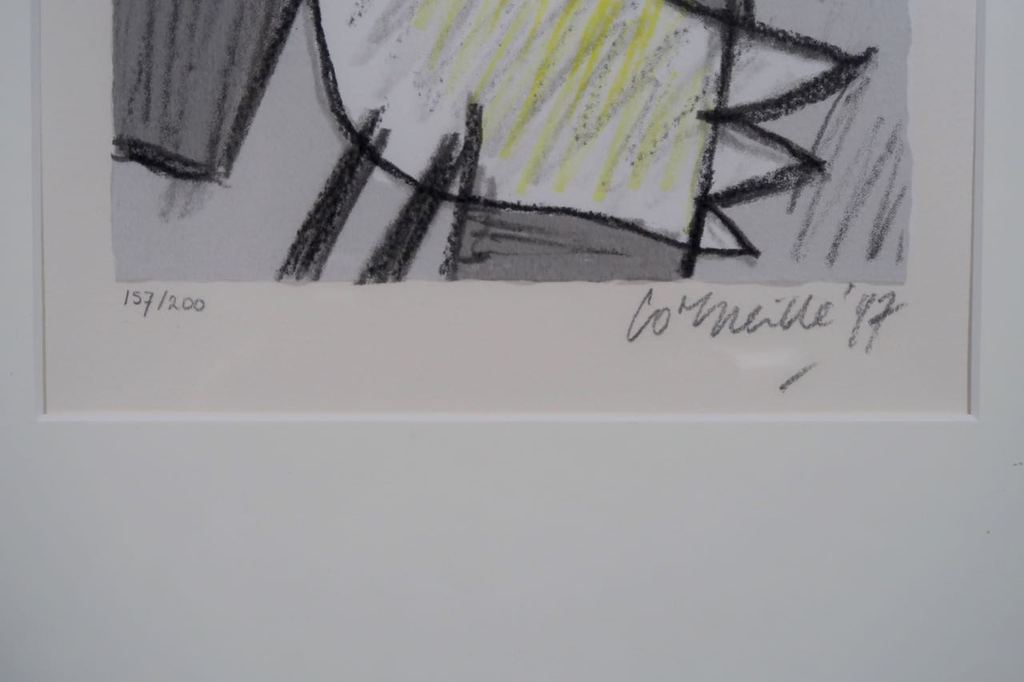 Corneille: Lithografie, Femme et Oiseau kopen? Bied vanaf 70!