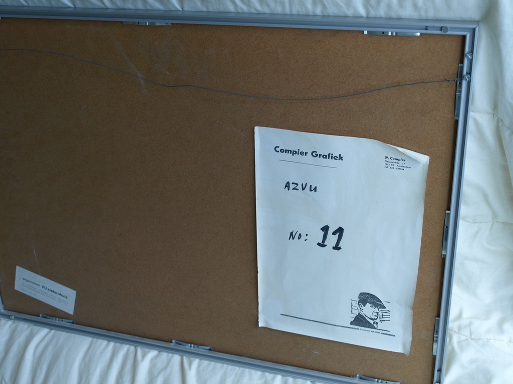 Wim Compier : Ets en aquatint, In Analyse – gesigneerd & ingelijst – ca 1987  kopen? Bied vanaf 85!