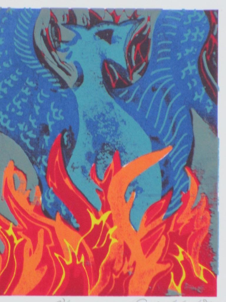 Cryselda Venter, Phoenix, Zeefdruk kopen? Bied vanaf 20!