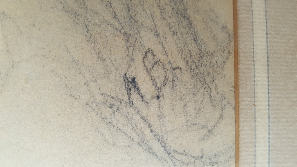 Marius Bauer (1867-1932) - Vrouwen met baby, tekening - gemonogrameerd kopen? Bied vanaf 1!