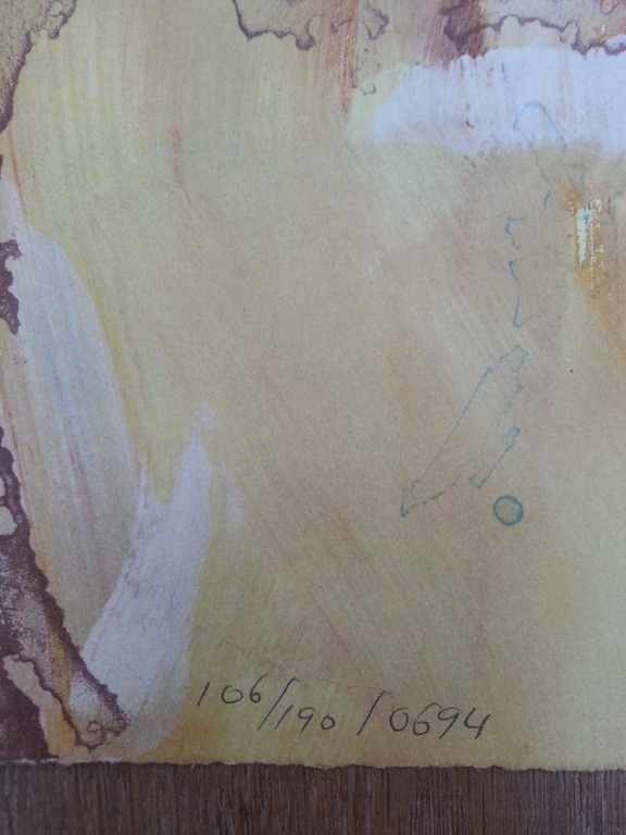 Hans Vanhorck, zeefdruk op papier kopen? Bied vanaf 30!