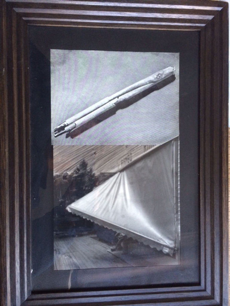 foto collage (geen tilel) 1993 verkocht voor € 50!