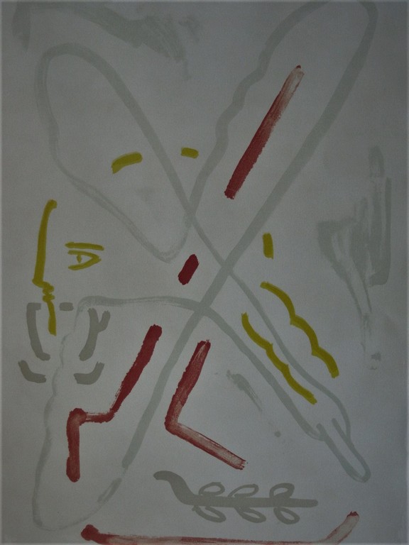 GROOT 1986 Hannes Postma "Nieuwe Figuratie" Litho Beperkte Oplage van 50 kopen? Bied vanaf 1!