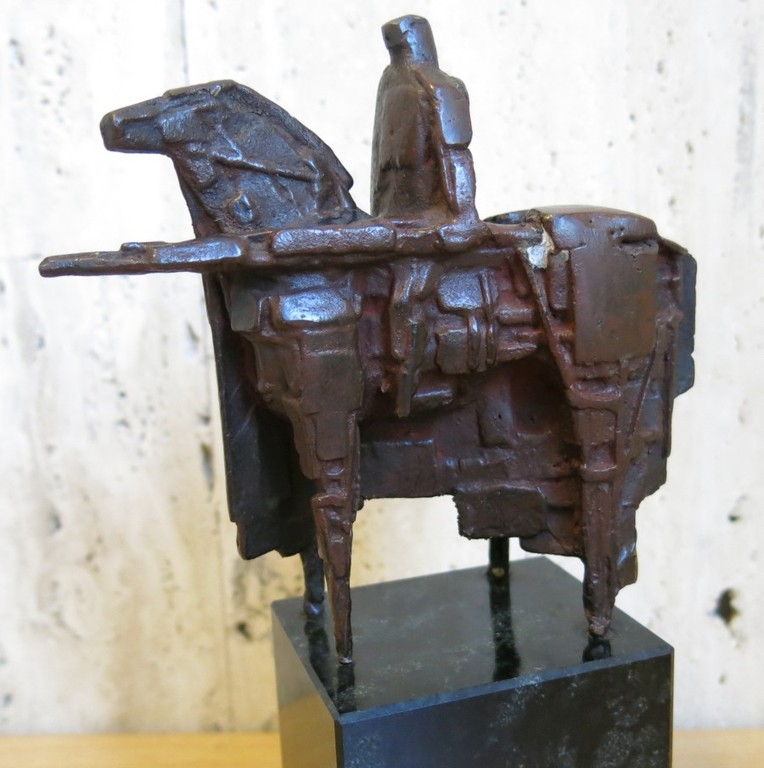 Erik Claus: Bronzen Beeld, Wachter (Toernooivechter) verkocht voor € 480!