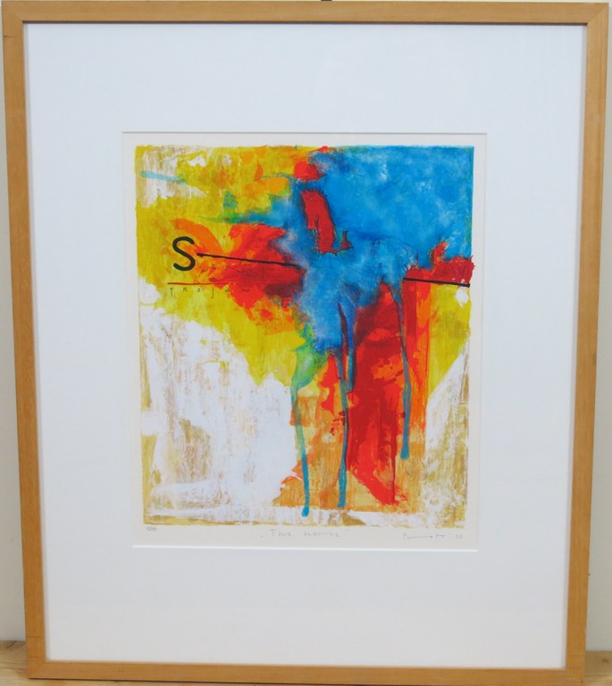 Piotr Konkel: Litho, The horse - Ingelijst kopen? Bied vanaf 40!