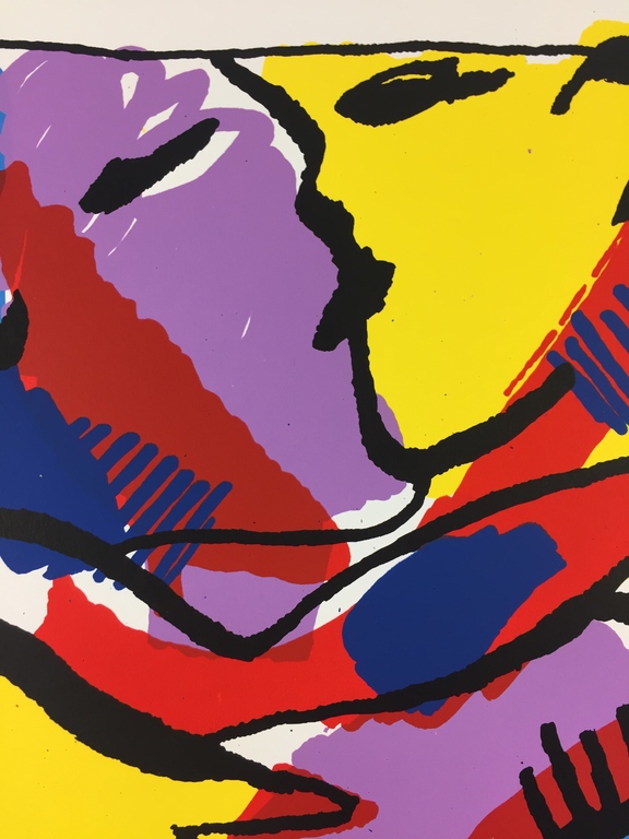 Herman Brood, zeefdruk, 'Kook van jou' kopen? Bied vanaf 329!