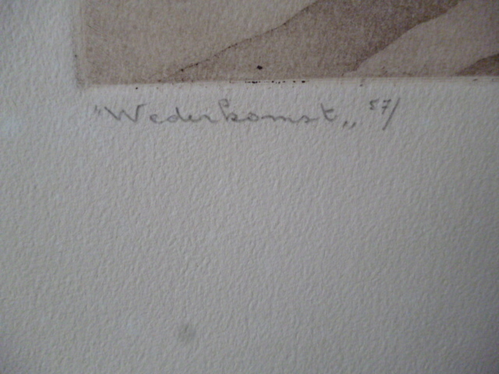 Maurice Langaskens - ets - Wederkomst kopen? Bied vanaf 50!