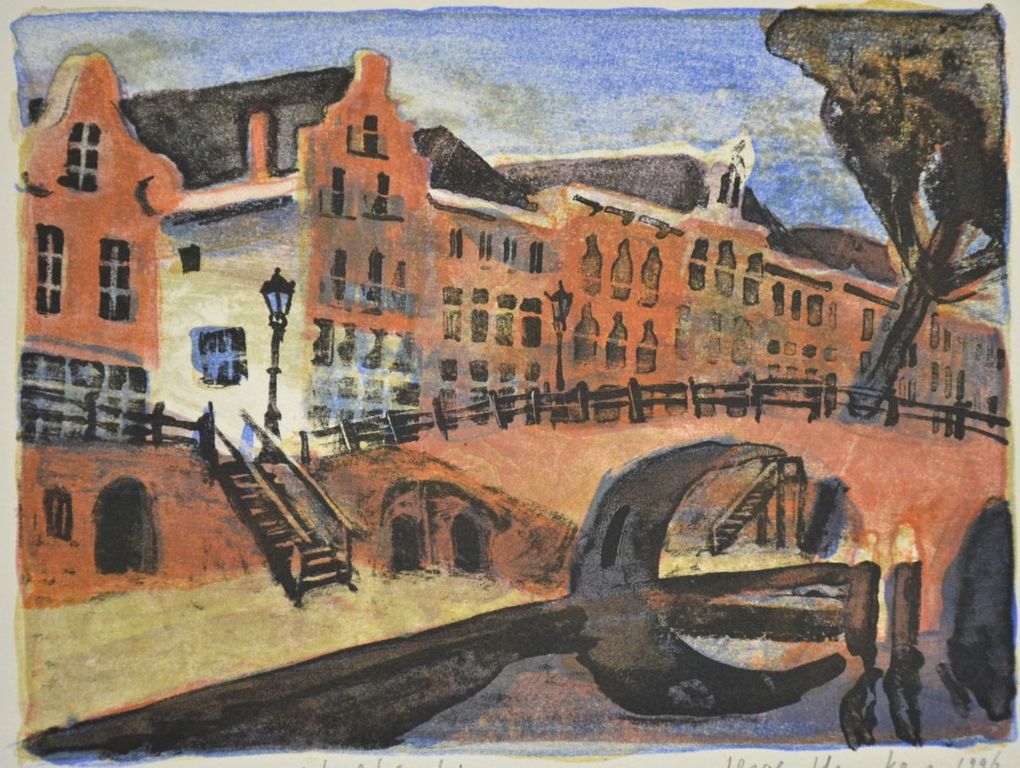 Jeroen Hermkens: Litho. Geertebrug Utrecht verkocht voor € 50!