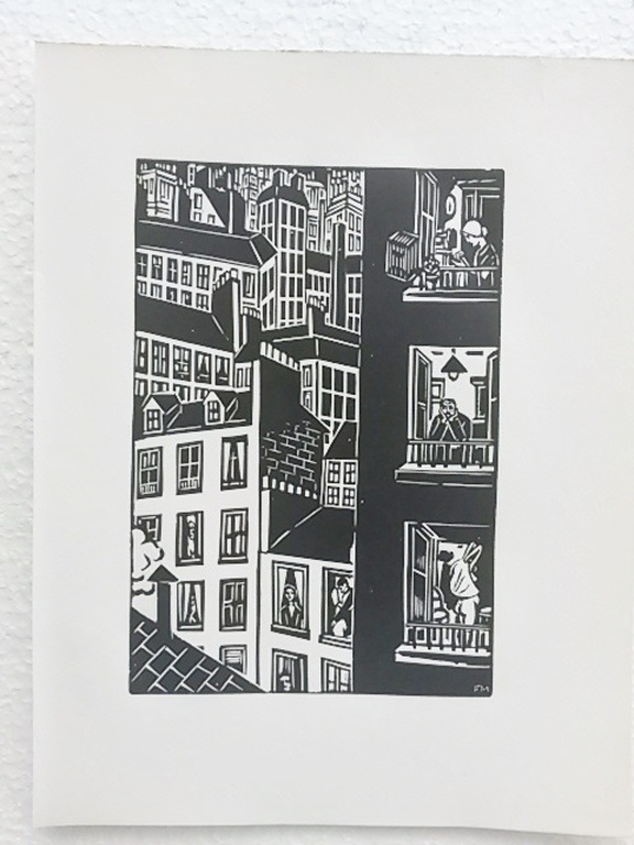  Frans Masereel, houtsnede, uit La Ville, 1928 kopen? Bied vanaf 45!