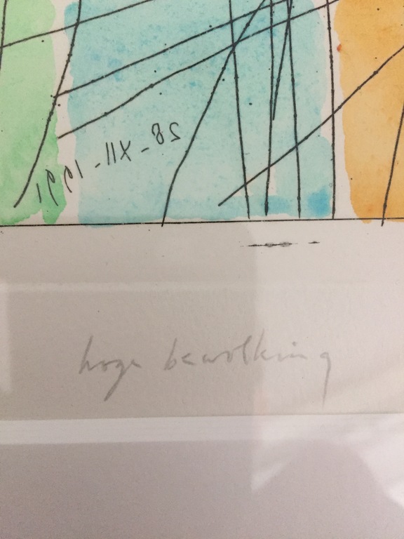 Jaap Hillenius ( 1934 - 1999 ) "Hoge Bewolking " kopen? Bied vanaf 100!