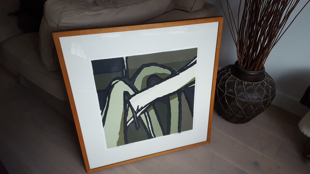 Fon klement (1930-2000) - houtsnede 9/40, gesigneerd kopen? Bied vanaf 79!