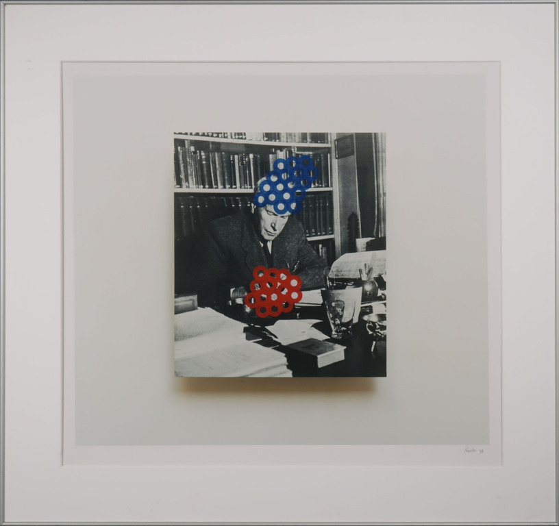 Jean Ruiter: Foto, Dr. C.G. Jung - Ingelijst verkocht voor € 35!