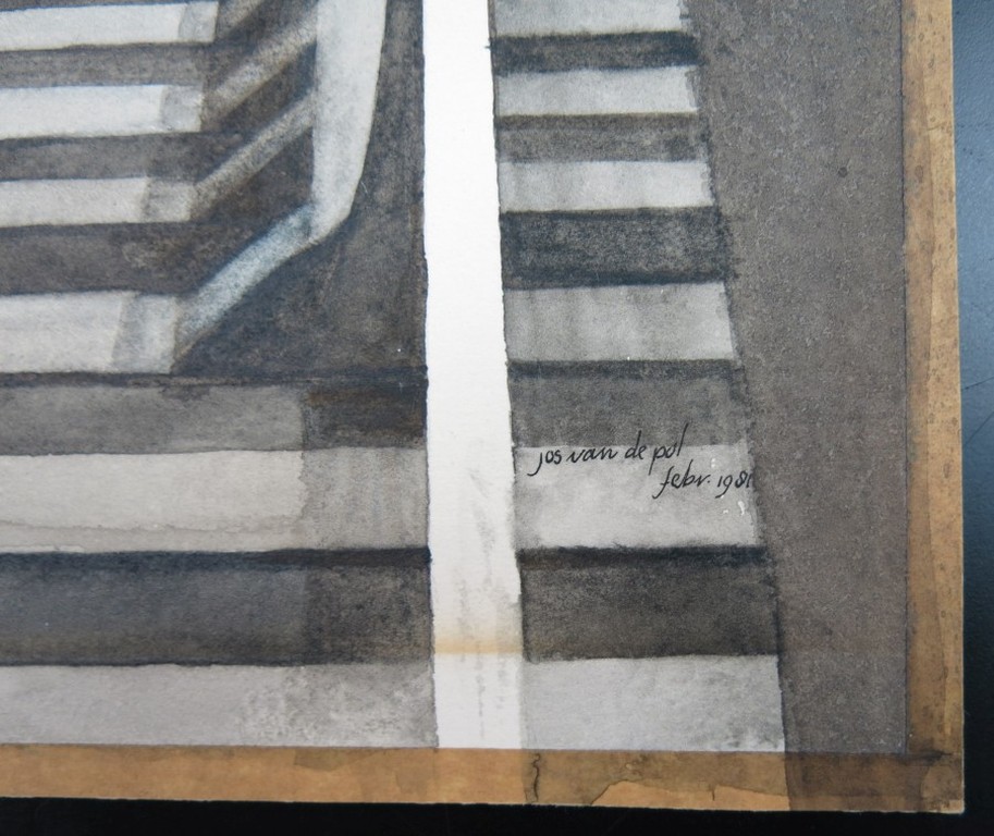 Jos van de Pol: Aquarel, Vliegend spoorkaartje kopen? Bied vanaf 1!