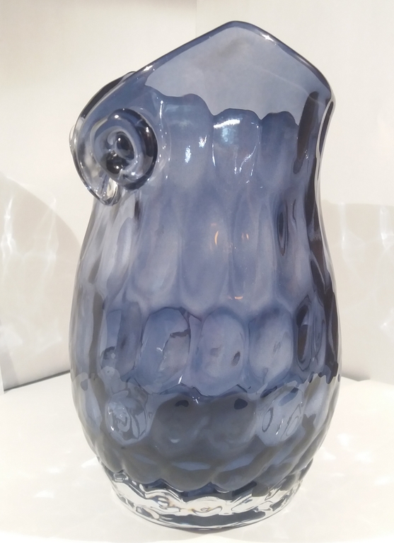 paarse uilenvaas  met parelmoer design kopen? Bied vanaf 20!