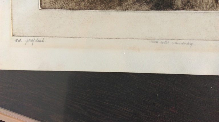 Sjef Henderickx, kleurets, Mooi weer vandaag, scene met baviaan kopen? Bied vanaf 300!