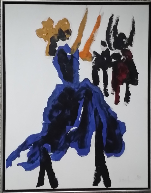 Jan Sierhuis - olieverf op doek TANGO kopen? Bied vanaf 1850!