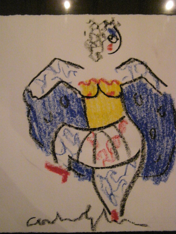 Can-can danseres blauw kopen? Bied vanaf 100!