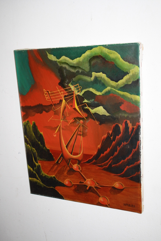 HETTY MULLER SURREALISTISCH LANDSCHAP kopen? Bied vanaf 1!