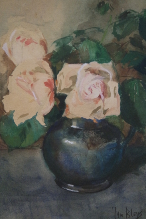 Jan Bleijs (1868-1952) - aquarel - bloemstilleven kopen? Bied vanaf 145!