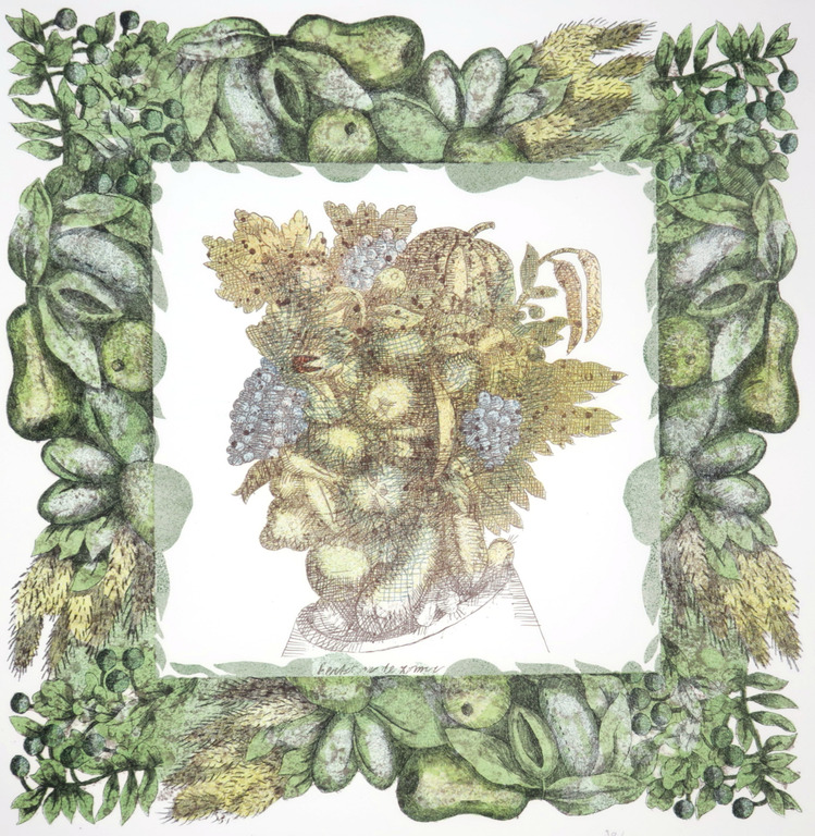 Kees Franse: Litho op papier, Herfst in de zomer kopen? Bied vanaf 20!