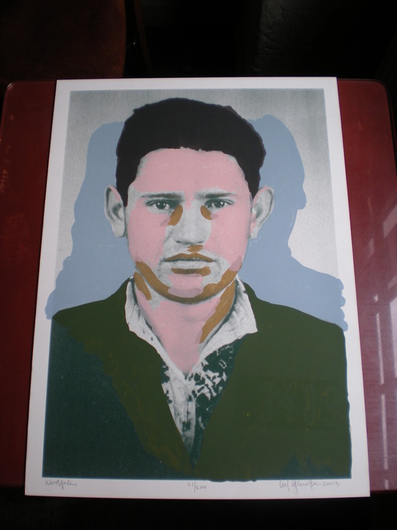 Westfaler genummerd en gesigneerd verkocht voor € 50!