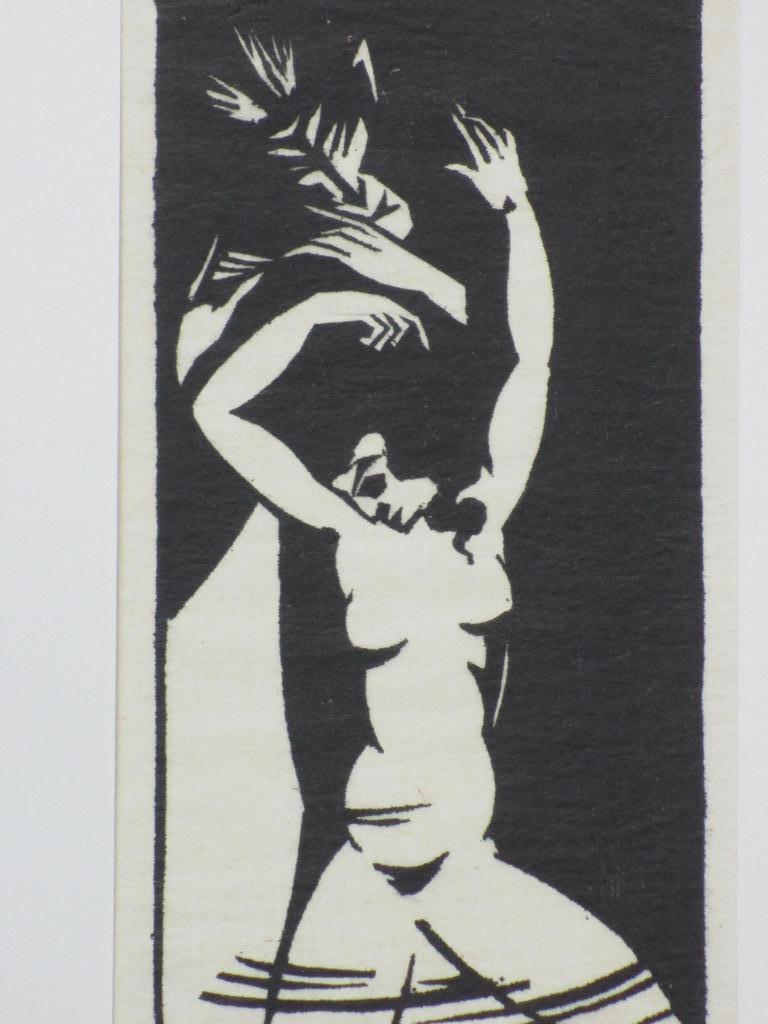 Nicolaas van der Kreek, Blote danseres, Houtsnede kopen? Bied vanaf 35!