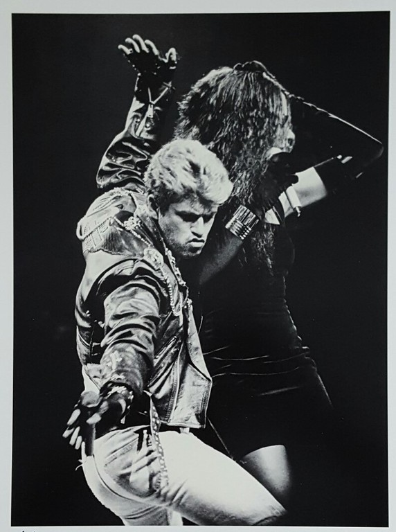 Rob Verhorst, gesigneerde foto, George Michael verkocht voor € 50!