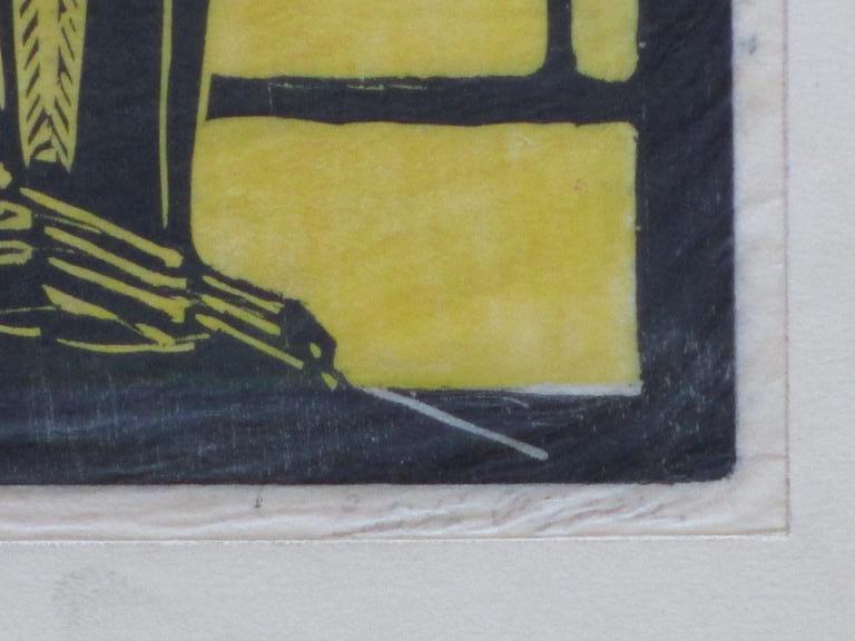 Edith Pijpers, Art Deco Aapje, Kleurenhoutsnede kopen? Bied vanaf 90!