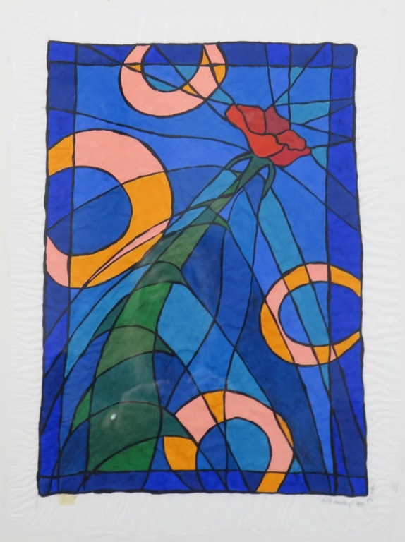 Piet Quekel: Gouache op rijstpapier, Still analog - Ingelijst kopen? Bied vanaf 1!