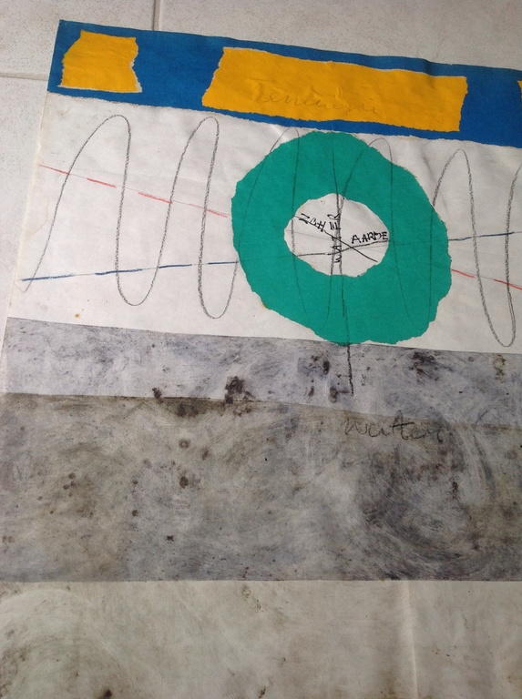 Hannes van Es, gemengde techniek / collage , Energie ,tweeluik  groot  kopen? Bied vanaf 1!