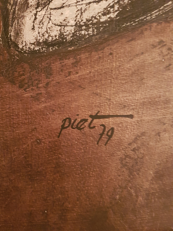 Piet Snoeren; Gouache, De Val van Icarus kopen? Bied vanaf 380!