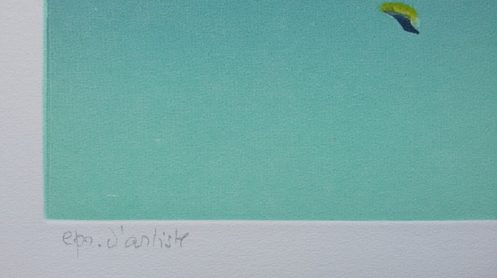 Nono Reinhold - Abstracte compositie, aquatint ets kopen? Bied vanaf 40!