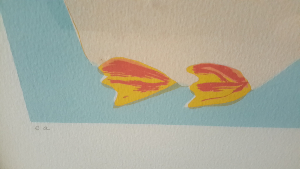 Lindy de Jong, zeefdruk in lijst kopen? Bied vanaf 35!