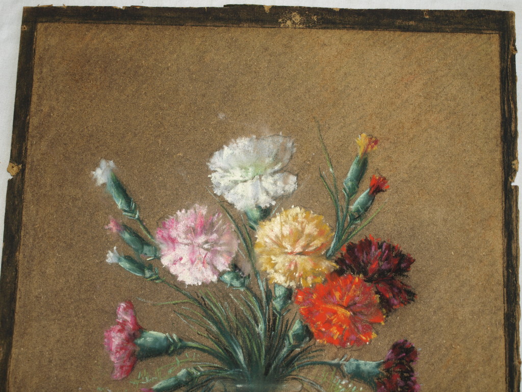 Jan Bleijs : Pastel , Bloemstilleven – gesigneerd – ca 1925 kopen? Bied vanaf 1!