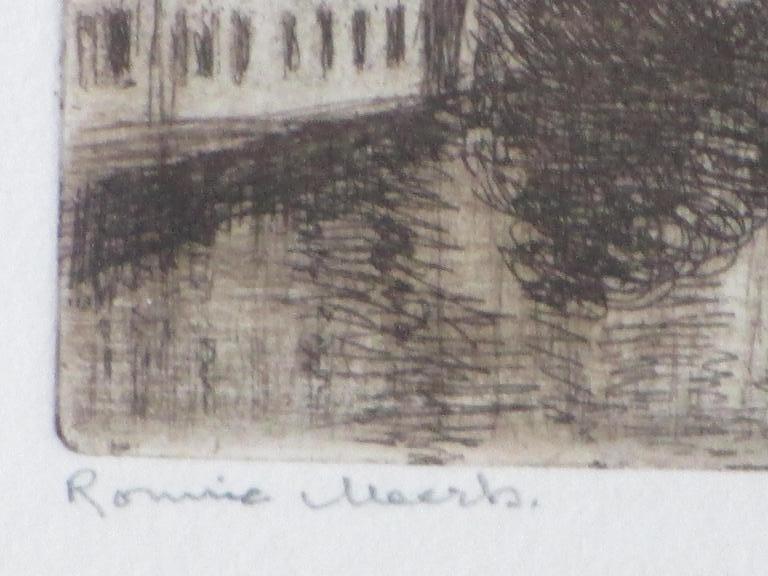 Ronnie Meerts, Ets, Hofvijver Den Haag kopen? Bied vanaf 20!